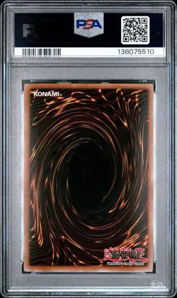 2004 Yu-Gi-Oh! Black Luster Soldier - EOB IOC 1st Edition Ultra Rare PSA 8 - Image 2