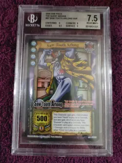 2005 One Piece The Quest Begins Saw-Tooth Arlong SVR BGS 7.5 - Image 1