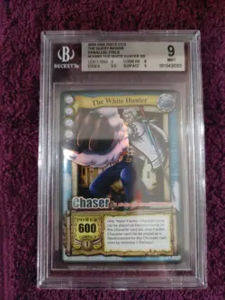 2005 One Piece CCG The Quest Begins Parallel Foils The White Hunter SR BGS 9 - Image 1