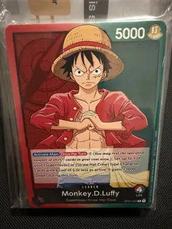 One Piece Welcome Kit Monkey D. Luffy OP01-003 Demo Deck Sealed (Post Errata) - Image 1