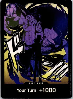 DON!! Card (Rob Lucci) DON!! Premium Booster -The Best- Vol. 2 NM Foil - Image 1