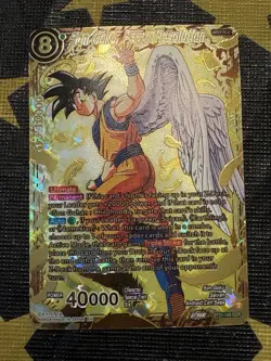 Dragon ball super Card Game BT21-148 GDR Son Goku Peace Resolution - Image 1