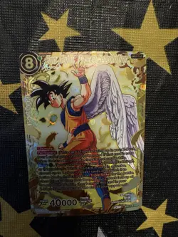 Dragon ball super Card Game BT21-148 GDR Son Goku Peace Resolution - Image 5