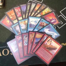 MTG Mirage Starter Box/Rule Book + 60 Cards 23 Lands Good Condition - Image 2