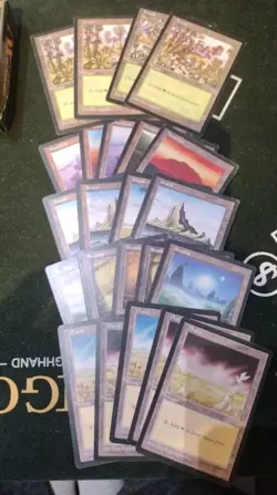 MTG Mirage Starter Box/Rule Book + 60 Cards 23 Lands Good Condition - Image 4