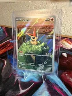 Victini 208 SV: Scarlet & Violet Black Star Promo Pokemon Card - Image 1