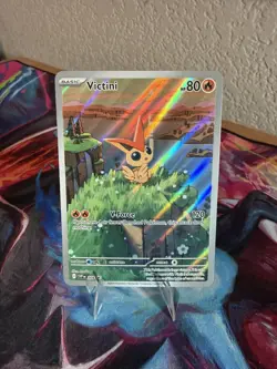 Victini 208 SV: Scarlet & Violet Black Star Promo Pokemon Card - Image 3