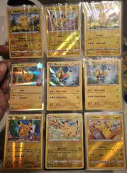Pikachu Libre - 30/30 - Holo Bleed - Trainer Kit - Pokemon Card - NM & More (9) - Image 1