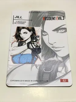Jill Valentine Resident Evil Goddess Anime Waifu Holo Art Card ACG Carddass Girl - Image 2