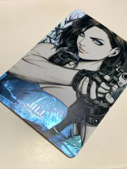 Jill Valentine Resident Evil Goddess Anime Waifu Holo Art Card ACG Carddass Girl - Image 3