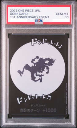 PSA 10 DON Card ONE PIECE DAY 24 White Background Promo 2024 Japanese Card - Image 1