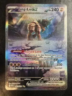 Ting-Lu EX 263/193 Paldea Evolved Special Illustration Rare Pokemon Card TCG - Image 1