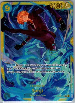 Sanji OP06-119 SEC English Wings of the Captain - One Piece Card - NM - Image 1