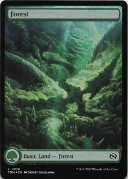 Forest (0276) - FOIL - L Tarkir: Dragonstorm 276 - MTG - Image 1