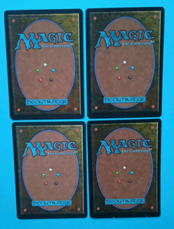 Magic the Gathering MTG Ice Age DIABOLIC VISION X4 LP/EX U 1995 Vintage! - Image 2
