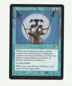 Decree of Silence [Scourge] MTG MINT #1 - Image 1