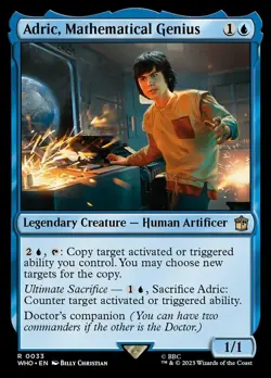 Adric, Mathematical Genius NM, English MTG Doctor Who - Image 1