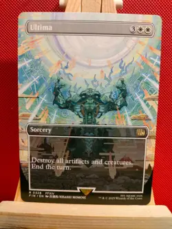 Ultima (Borderless) - Final Fantasy - NM - Rare - MTG - Image 1