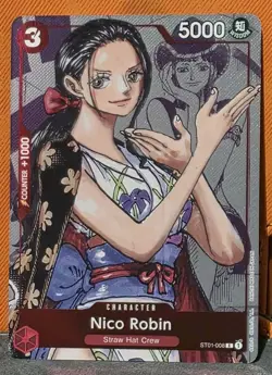 One Piece Card Game - Nico Robin (ST01-008) - 25th Anniversary - English - Image 1