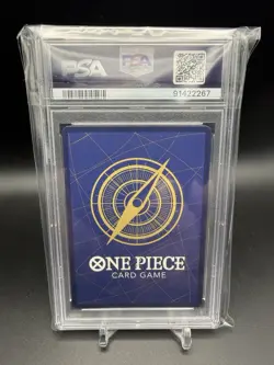 NEFELTARI VIVI ONE PIECE 118 2023 OP04 ALTERNATE ART ENGLISH PSA 10 - Image 2