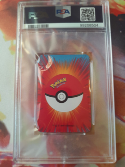1999 Pokemon Beedrill King of Spades Bicycle Mini Poker Playing Card PSA 9 Mint - Image 2