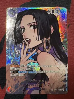One Piece card game Boa Hancock SP Alt Art 2023 OP01-078 OP04 Japanese Japan - Image 1