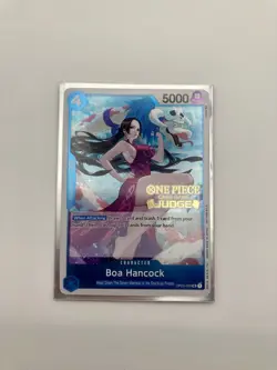 Judge Stamped - Boa Hancock - OP02-059 - Alt Art Promo - One Piece Card Game - Image 1