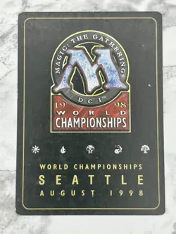 City Of Brass - MTG Magic (World Championship Decks, 1998) Gold Border - LP/ MP - Image 2