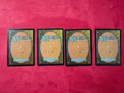 Tempest Island X4 Variety Land Lot Magic The Gathering MTG 1997 MP Vintage TMP - Image 2