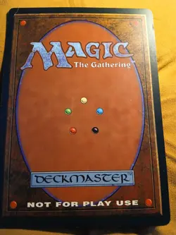 Chaos Orb Oversized 6x9 Promo MTG Magic [MINT] - Image 2