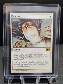 Magic the Gathering Core Set 2010 MTG Silence M10 #31 Rare Card - Image 1
