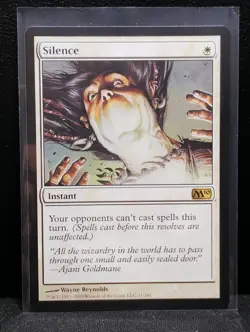 Magic the Gathering Core Set 2010 MTG Silence M10 #31 Rare Card - Image 3