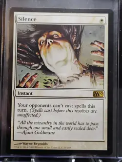 Magic the Gathering Core Set 2010 MTG Silence M10 #31 Rare Card - Image 5