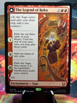 The Legend of Roku-Avatar Roku M0145 MTG AvatarThe Last Airbender English - Image 1