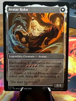 The Legend of Roku-Avatar Roku M0145 MTG AvatarThe Last Airbender English - Image 2