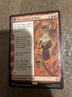 The Legend of Roku 145 NM Mythic NonFoil - MTG Avatar NM Free Shipping - Image 1