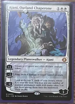 Ajani, Outland Chaperone Lorwyn Eclipsed Regular - Image 1