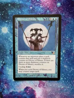 Decree of Silence 💧 MTG Scourge, NM/LP - Image 1