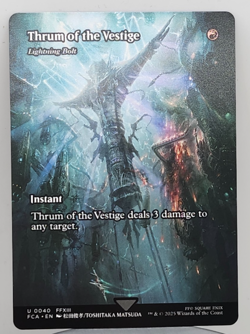 Thrum of the Vestige - Lightning Bolt (Showcase) - FINAL FANTASY: Through the Ag - Image 1