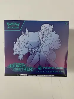 8x Pokemon TCG Journey Together Pokemon Center Elite Trainer Box ETB SEALED - Image 1