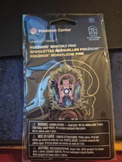 Mewtwo Pokemon Monthly Pins: Legendary Moments Pin (1 of 12) - In Hand For Post! - Image 1