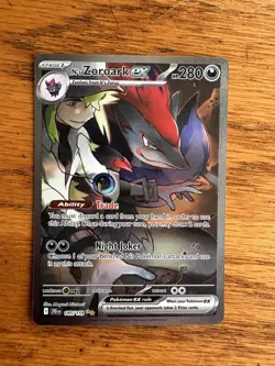 N's Zoroark ex - 185/159 - Pokemon Journey Together Special Illustration Rare... - Image 4