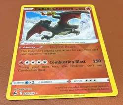 Pokemon TCG Radiant Charizard - Crown Zenith - 020/159 Holo Radiant Rare NM/M - Image 2