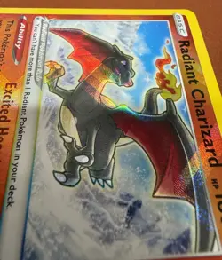 Pokemon TCG Radiant Charizard - Crown Zenith - 020/159 Holo Radiant Rare NM/M - Image 4