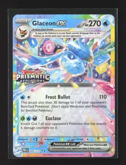 Pokemon Miscellaneous Cards & Products #026/131 Promo Glaceon ex Holo - Image 1