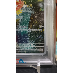 2023 Pokemon MAGIKARP PAL- EVOLVED EN (IR) ILLUSTRATION RARE #203 PSA8 NM-MT - Image 4