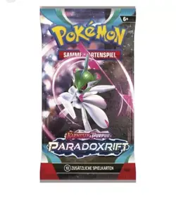 Pokemon Karmesin & Purpur Paradoxrift - 1 Booster Pack Deutsch 820650465697 - Image 3