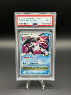 💥PALKIA G LV. X Holo Ultra Rare #125/127 Pokemon Platinum PSA 8 NM-MT💥 - Image 1