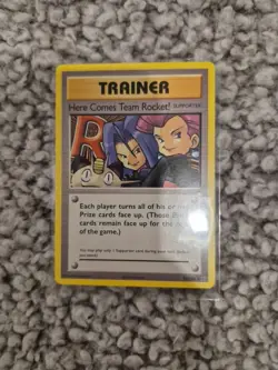 Pokemon TCG Here Comes Team Rocket! Evolutions 113/108 Regular Secret Rare - Image 1