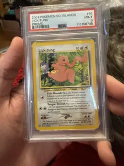 Lickitung 16/18 PSA 9 Vintage Southern Islands Mint Pokemon Card Promo - Image 1